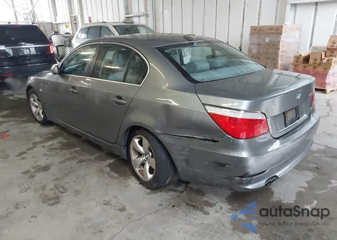 2008 BMW 528I из США, поврежденный, VIN WBANU53508C116448